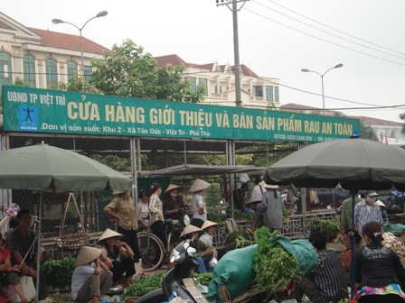 Điều tra cơ bản chuỗi rau an toàn ở Việt Trì và chuỗi gạo nếp Gà Gáy ở huyện Yên Lập tỉnh Phú Thọ và đánh giá nhanh tác động môi trường chương trình của VECO 